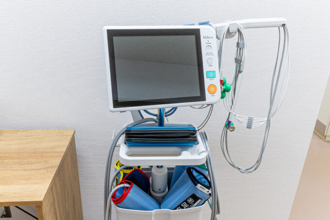 心電図付き血圧脈波検査装置